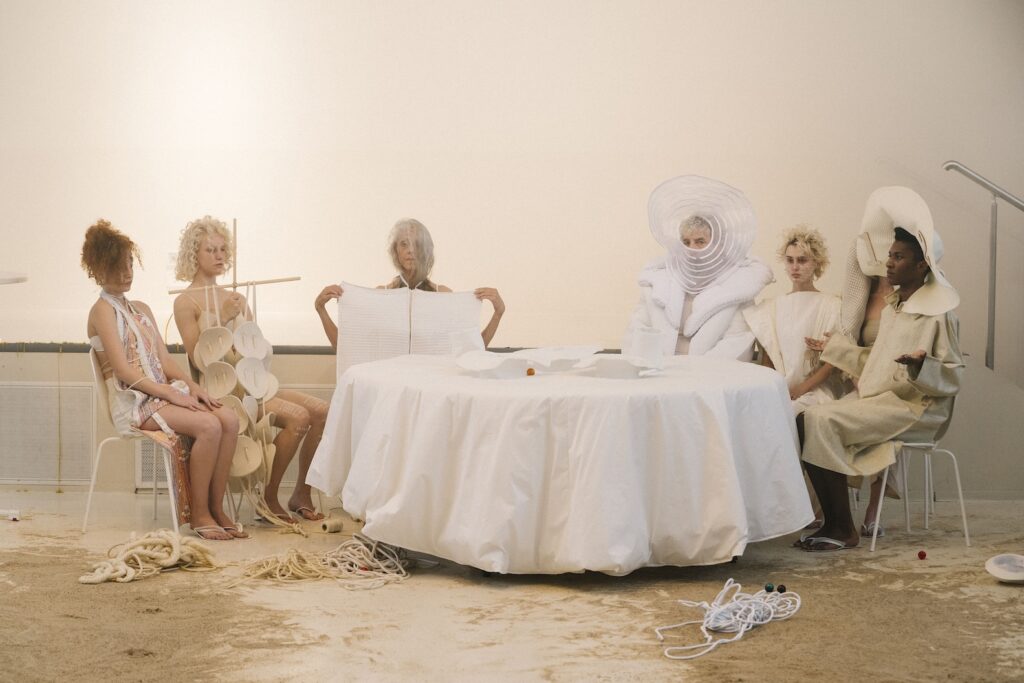 Ukrainian Brand DZHUS' Controversial SS25 "ANTICON" Performance