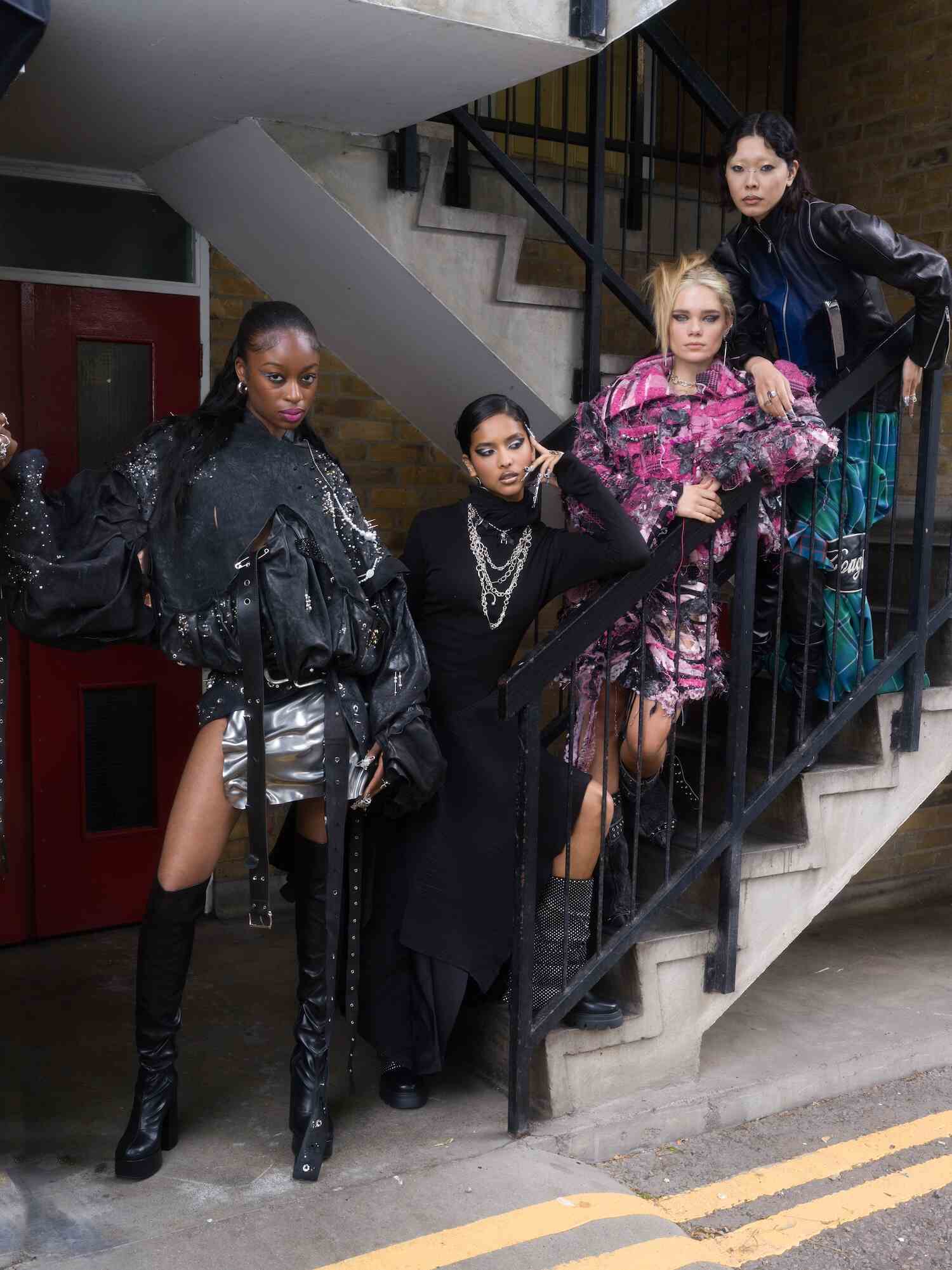 LDN Crashout fashion editorial