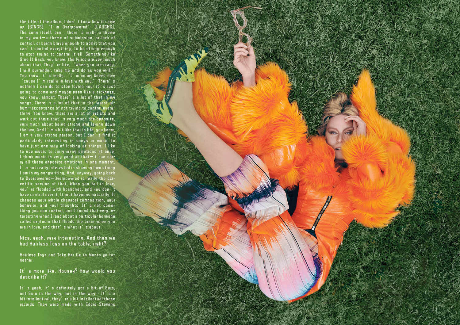 Roisin Murphy, the iconic Irish musician and producer photos by KEYI Studio and interview by Grzegorz Bacinski